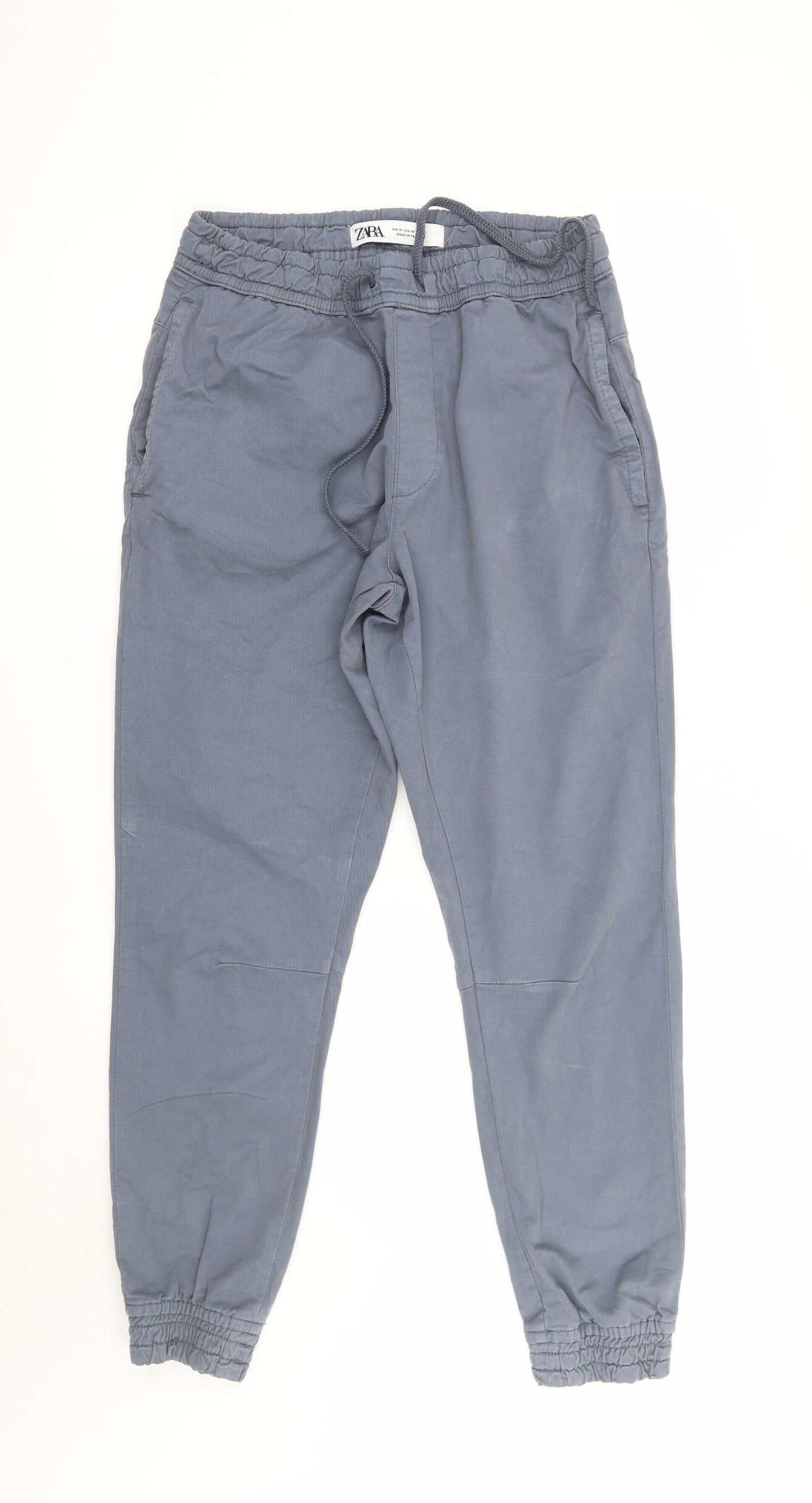Zara Womens Grey   Cargo Trousers Size M L27 in
