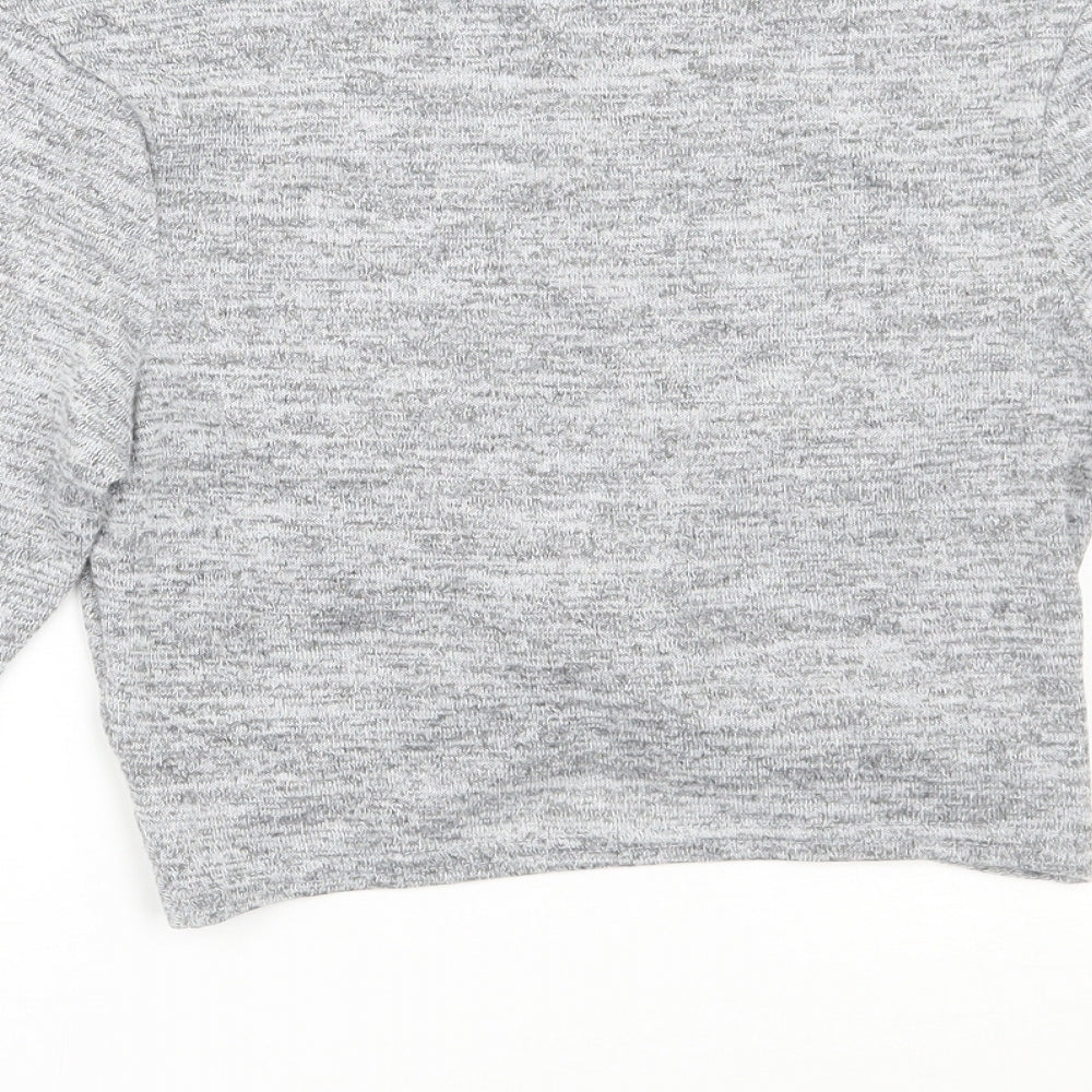 Newlook Girls Grey   Pullover Jumper Size 12 Years