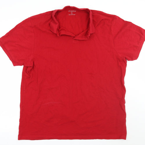 Primark Mens Red    Polo Size 3XL