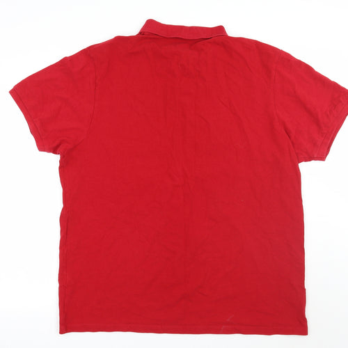 Primark Mens Red    Polo Size 3XL