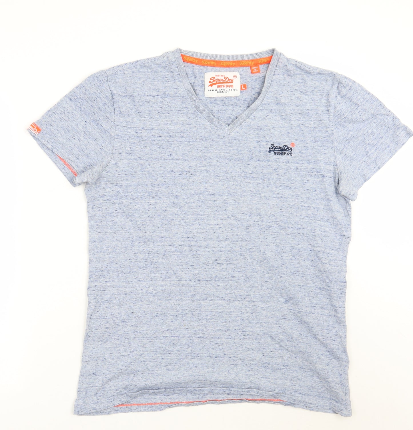 Superdry Mens Blue    T-Shirt Size L