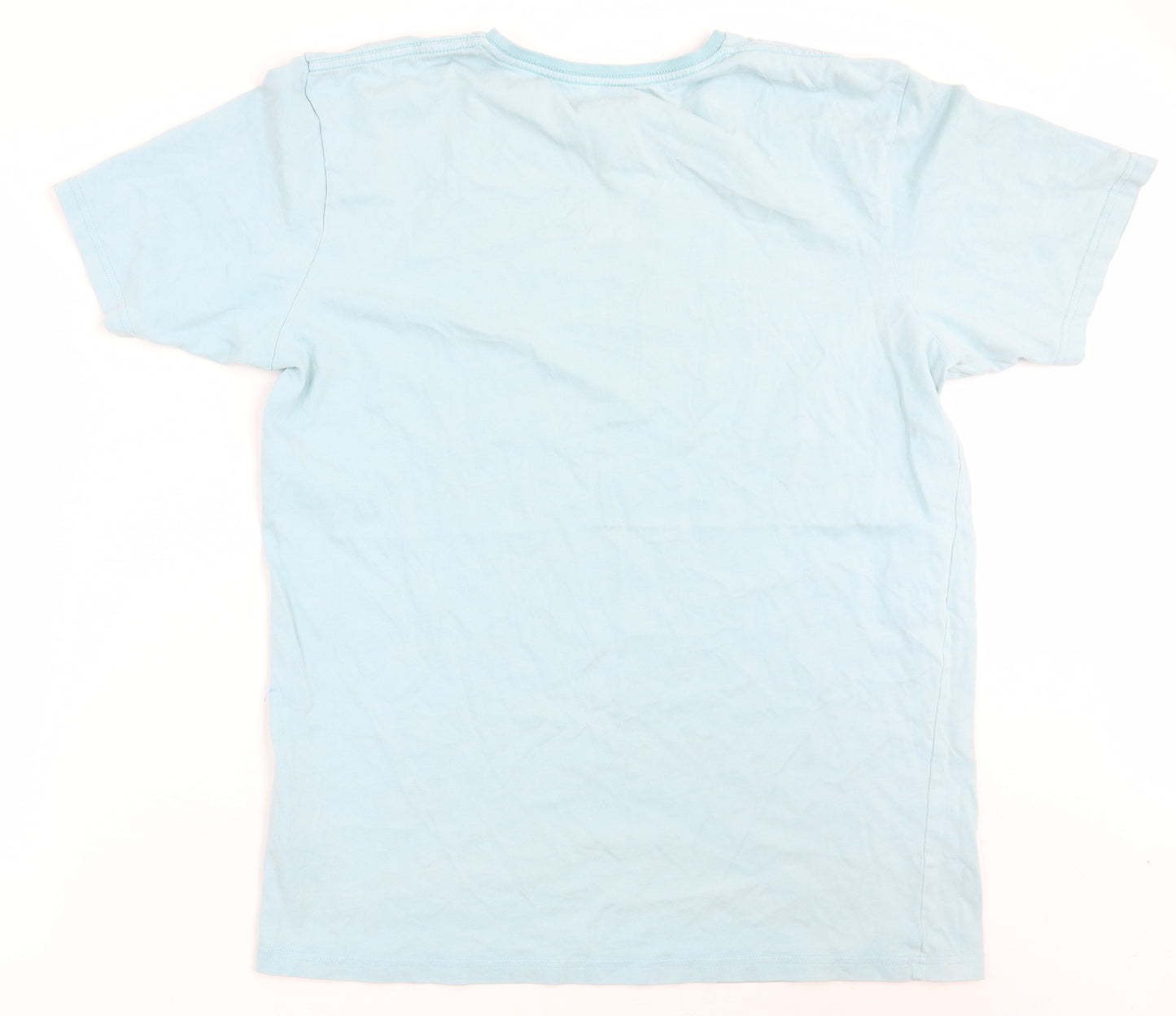 Animal Mens Blue    T-Shirt Size L