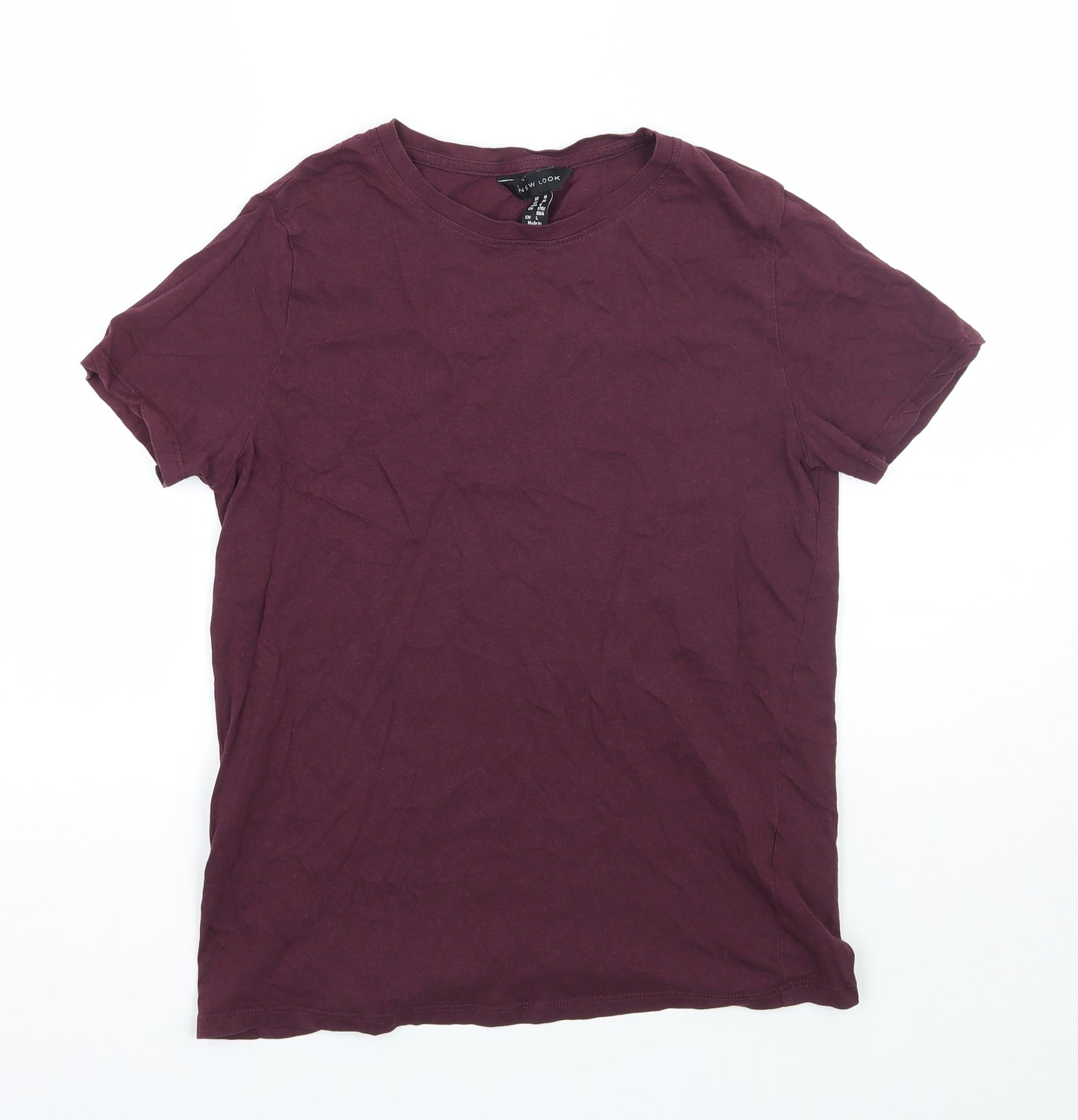 Newlook Womens Purple   Basic T-Shirt Size 10