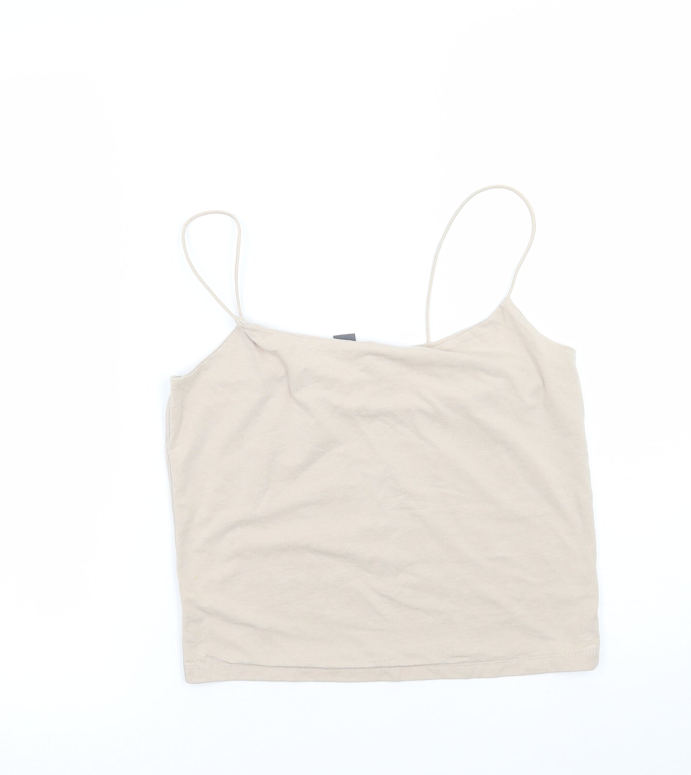 Primark Womens Beige   Basic Tank Size S