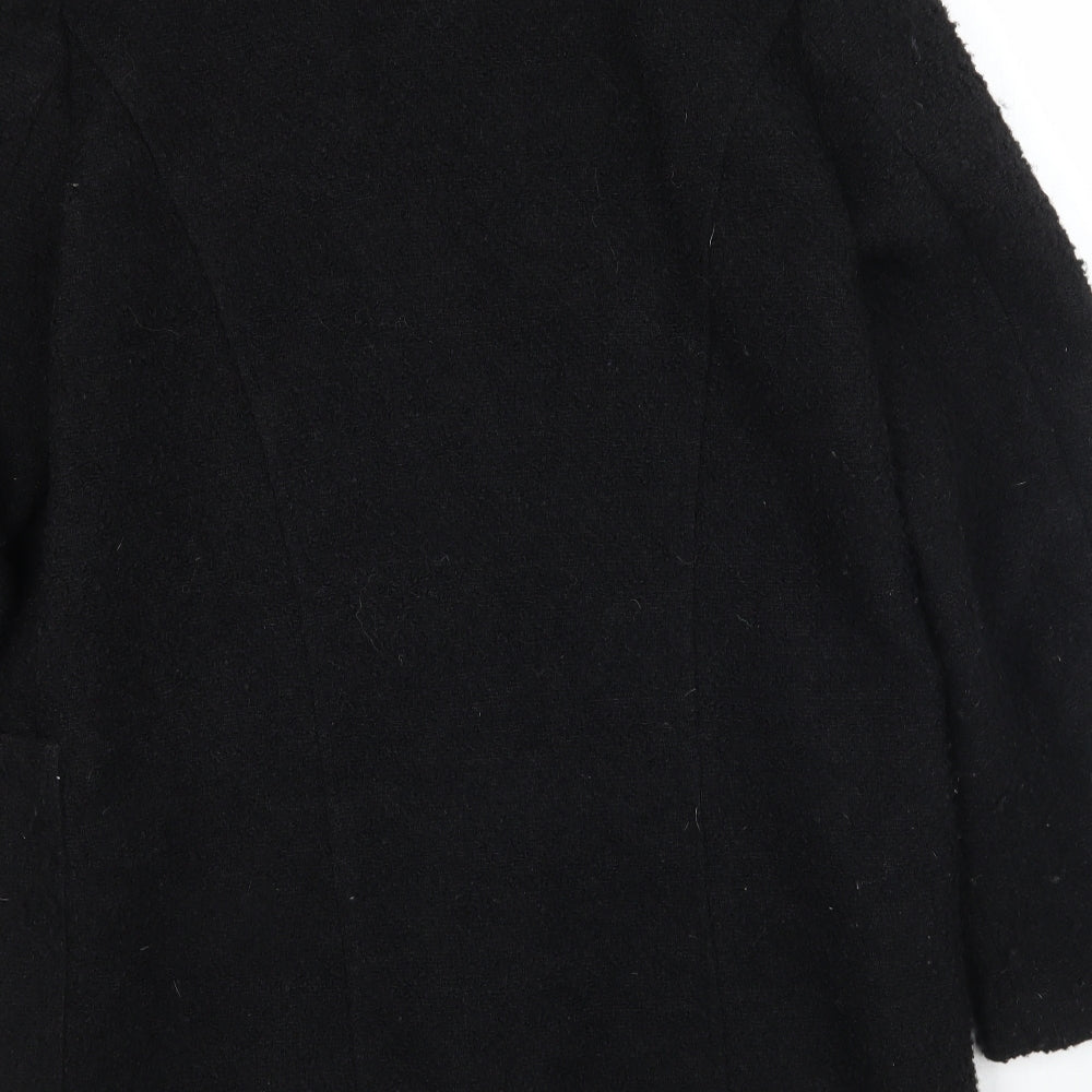 Marks and Spencer Womens Black   Jacket Coat Size 14