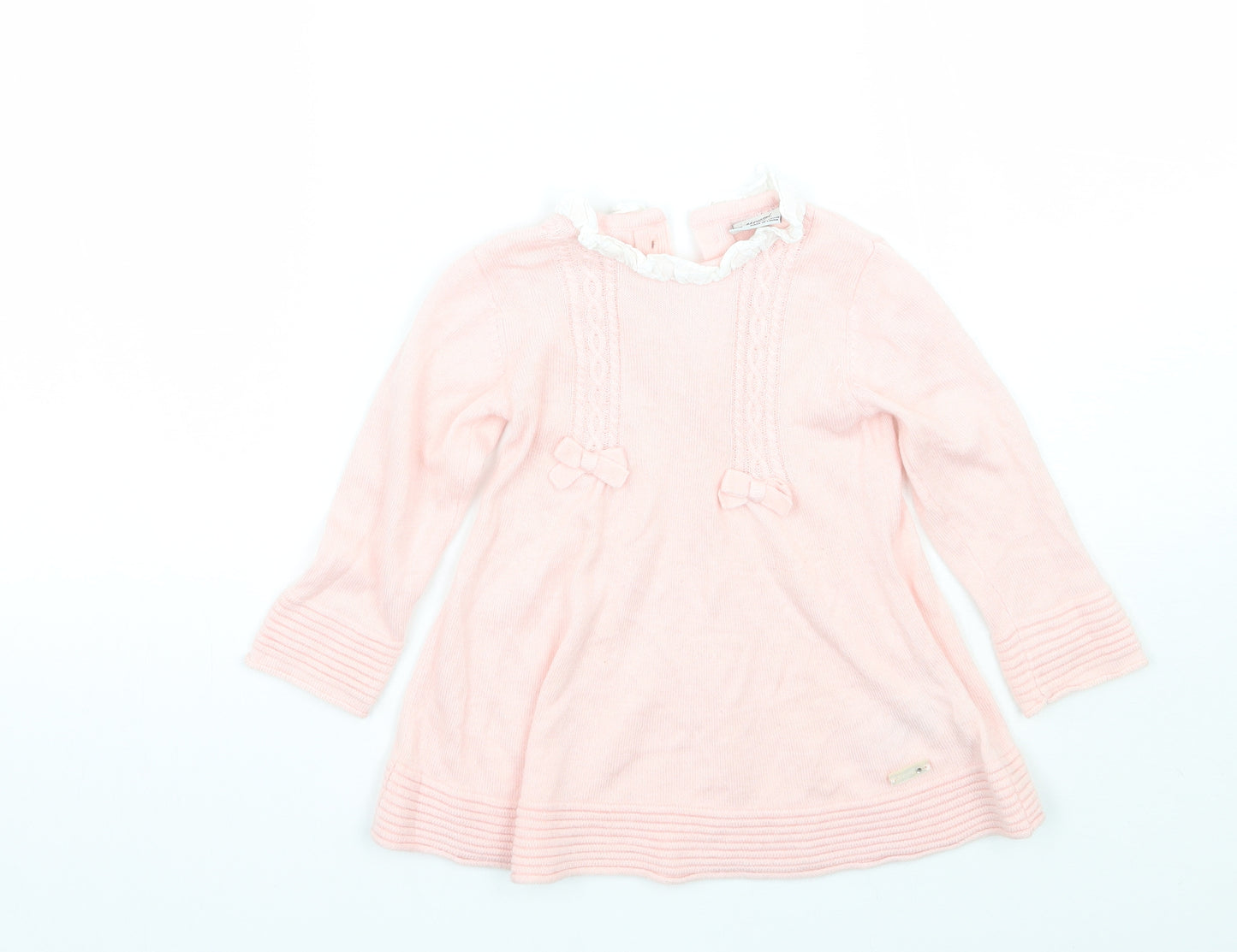Mayoral Girls Pink   A-Line  Size 12 Months