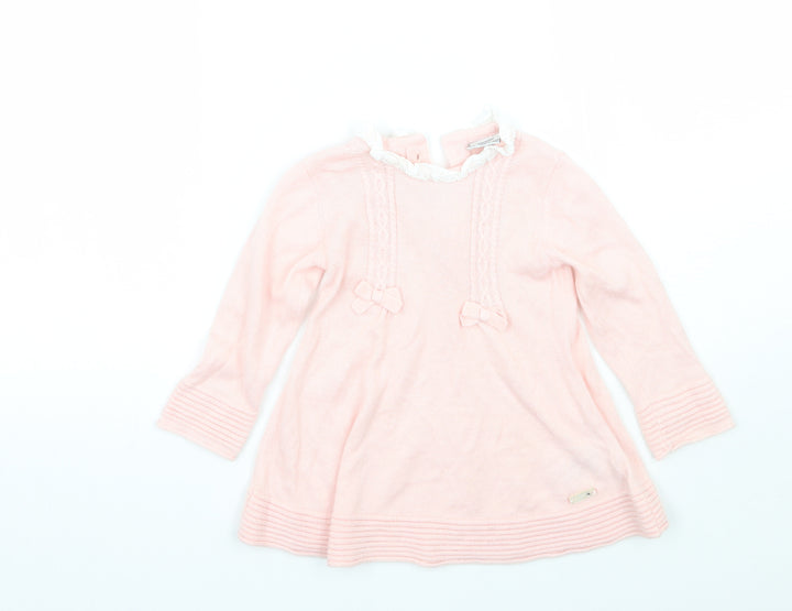 Mayoral Girls Pink   A-Line  Size 12 Months