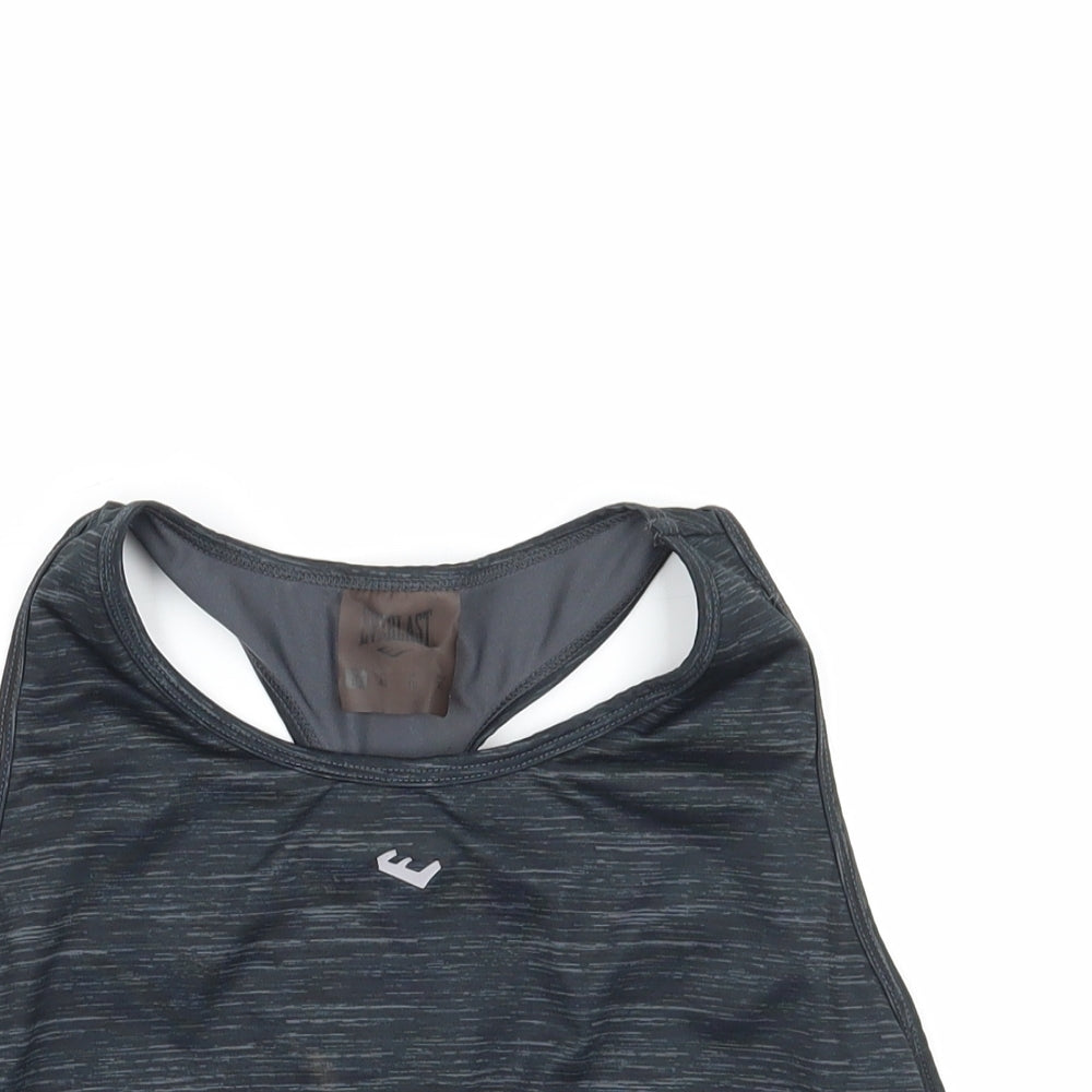 Everlast Womens Black   Cropped Tank Size 14