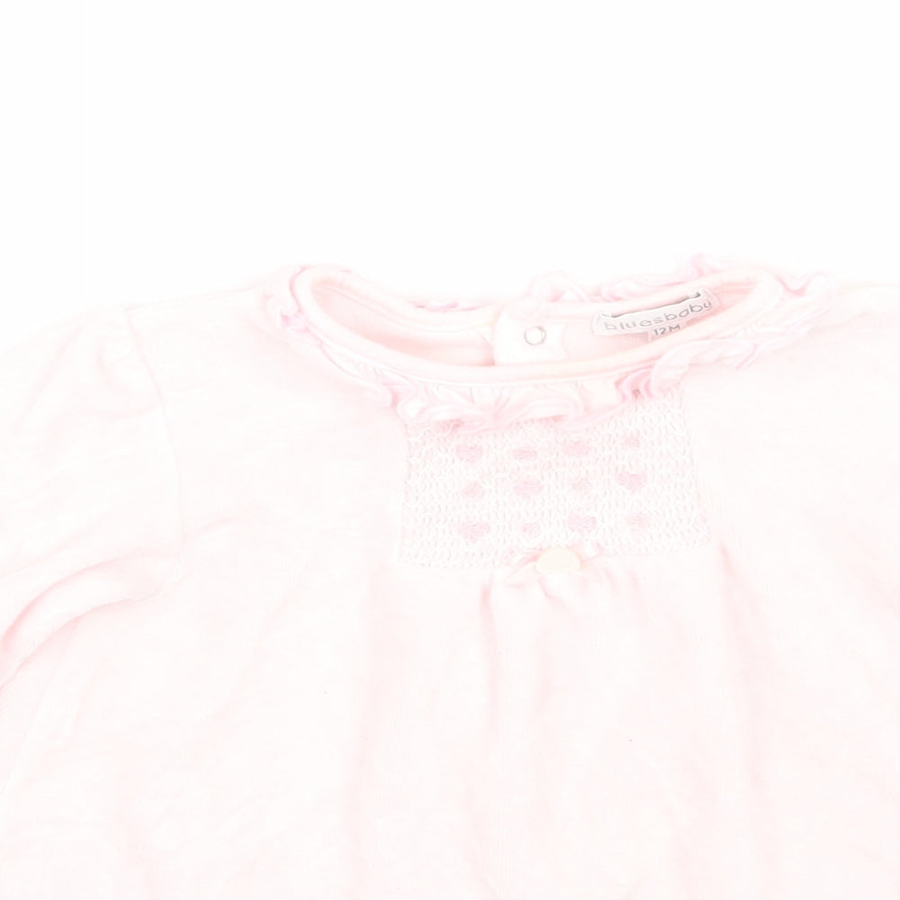 Blues baby Girls Pink   A-Line  Size 12 Months