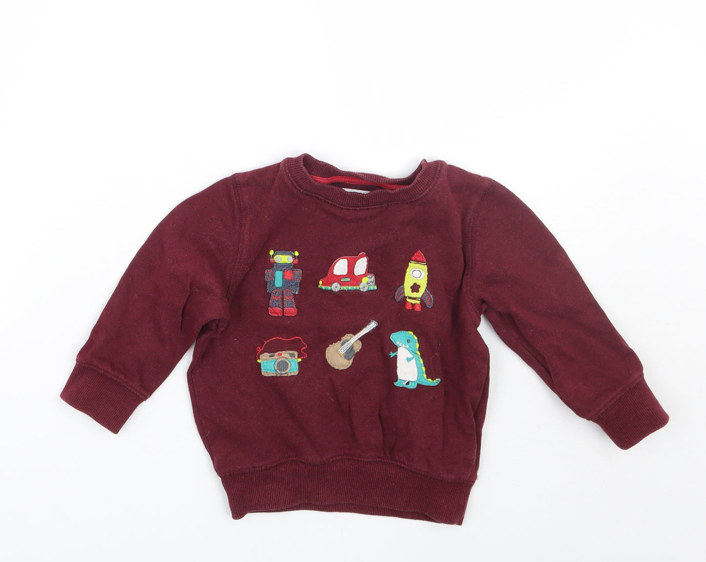 NEXT Baby Purple   Pullover Jumper Size 9-12 Months