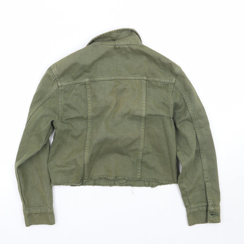 Candy Couture Girls Green   Jacket Coat Size 9 Years
