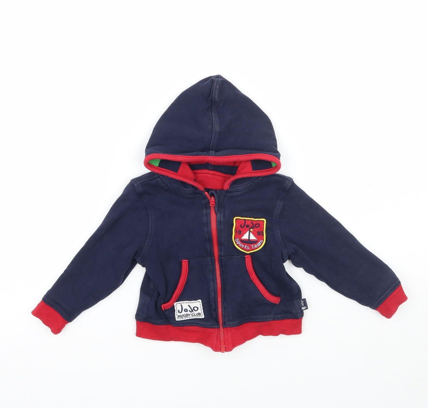 JoJo Maman Bébé Baby Blue   Jacket  Size 9-12 Months