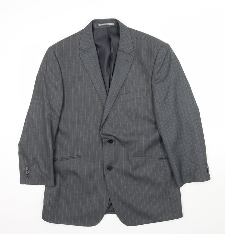 Burton Mens Grey   Jacket Suit Jacket Size 42
