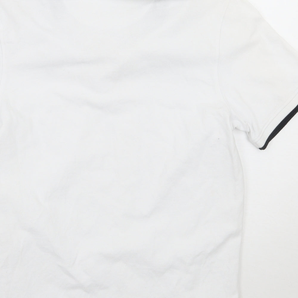 JACK & JONES Mens White    Polo Size L