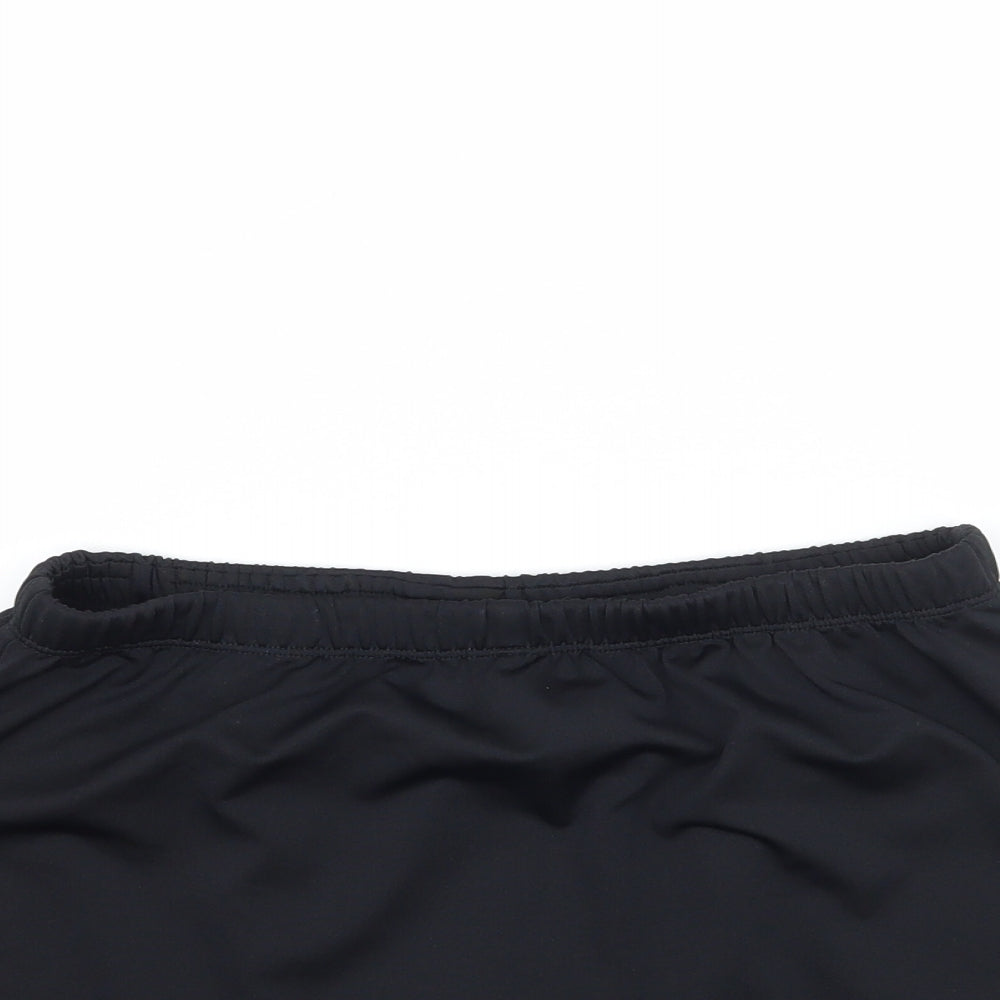 Medallion Womens Black   A-Line Skort Size 8