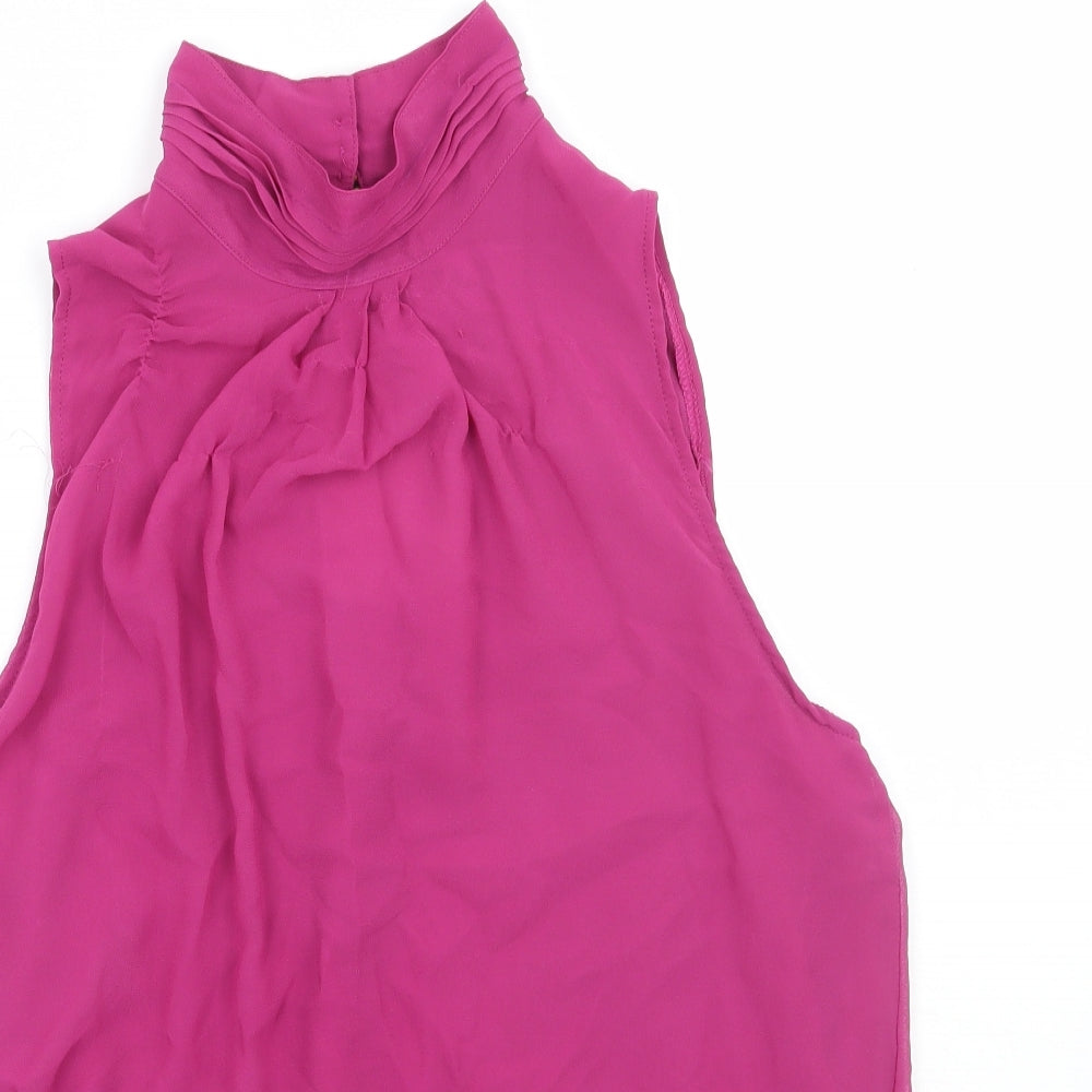 Preworn Womens Purple   Basic Blouse Size M