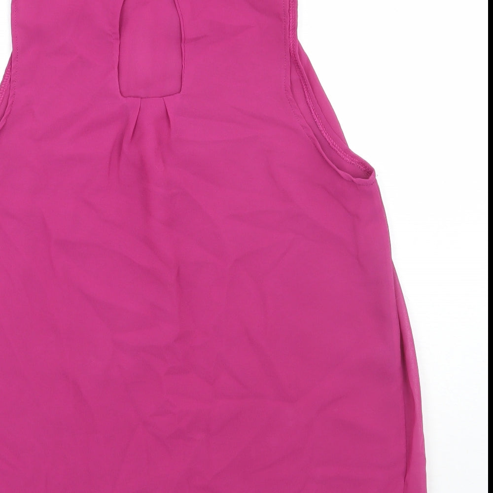 Preworn Womens Purple   Basic Blouse Size M