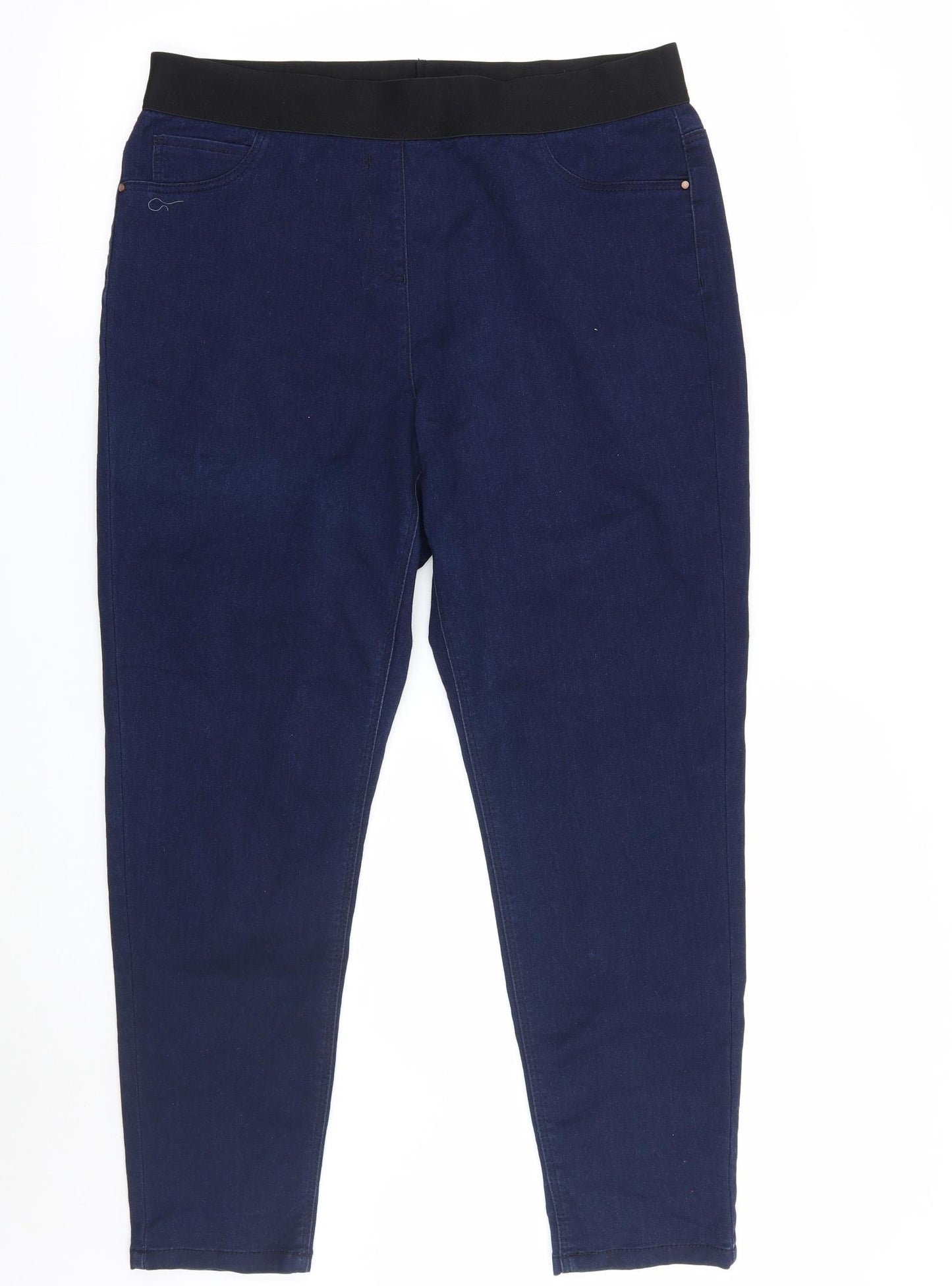 George Womens Blue   Jegging Jeans Size 16 L26 in