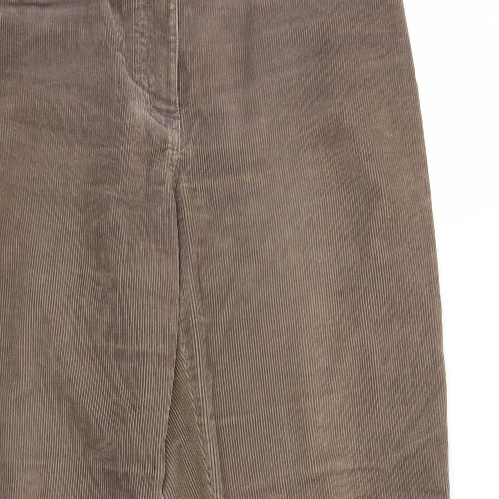 Wallis Womens Brown   Bootcut Jeans Size 10 L29 in
