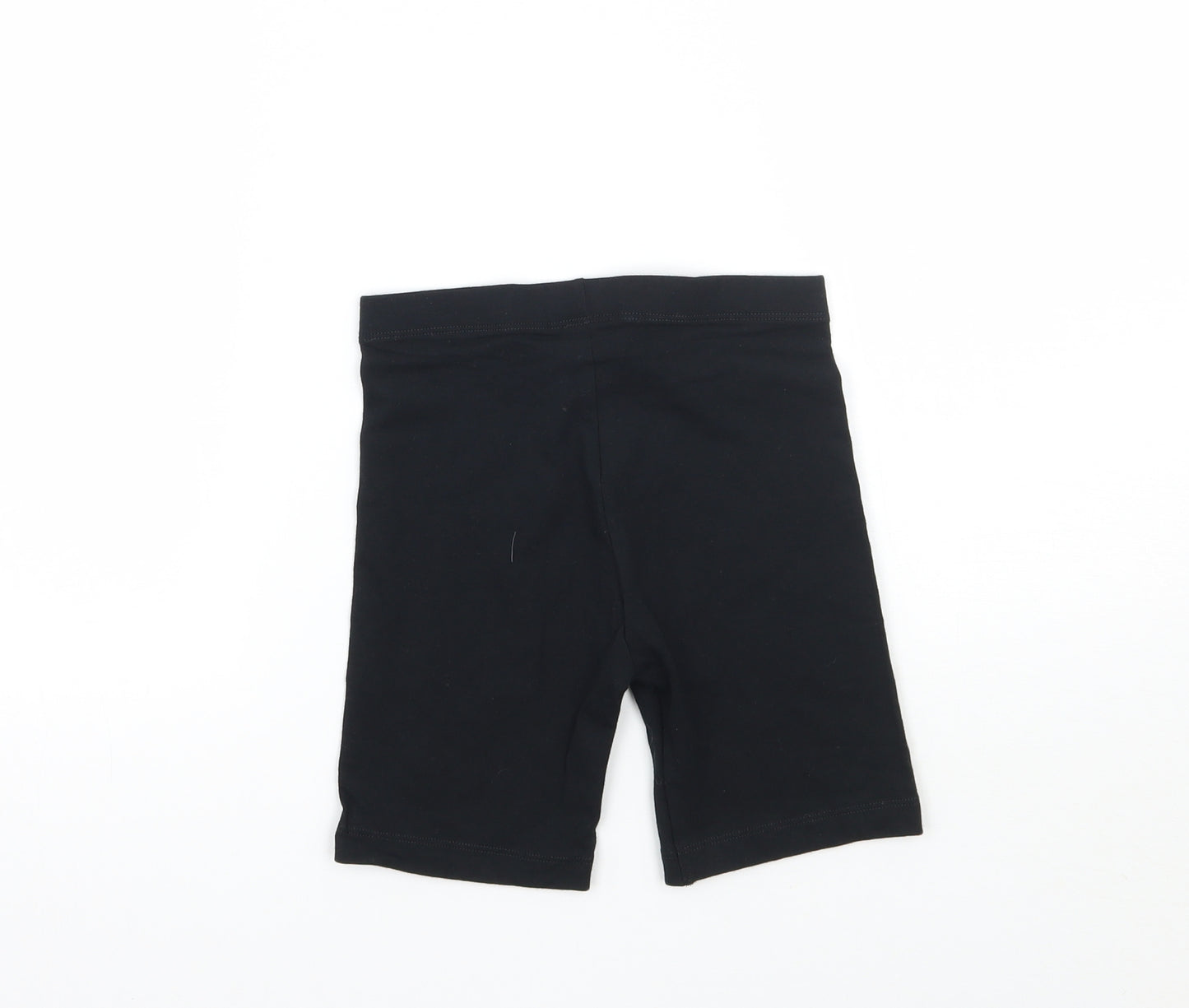 George Girls Black   Sweat Shorts Size 7-8 Years