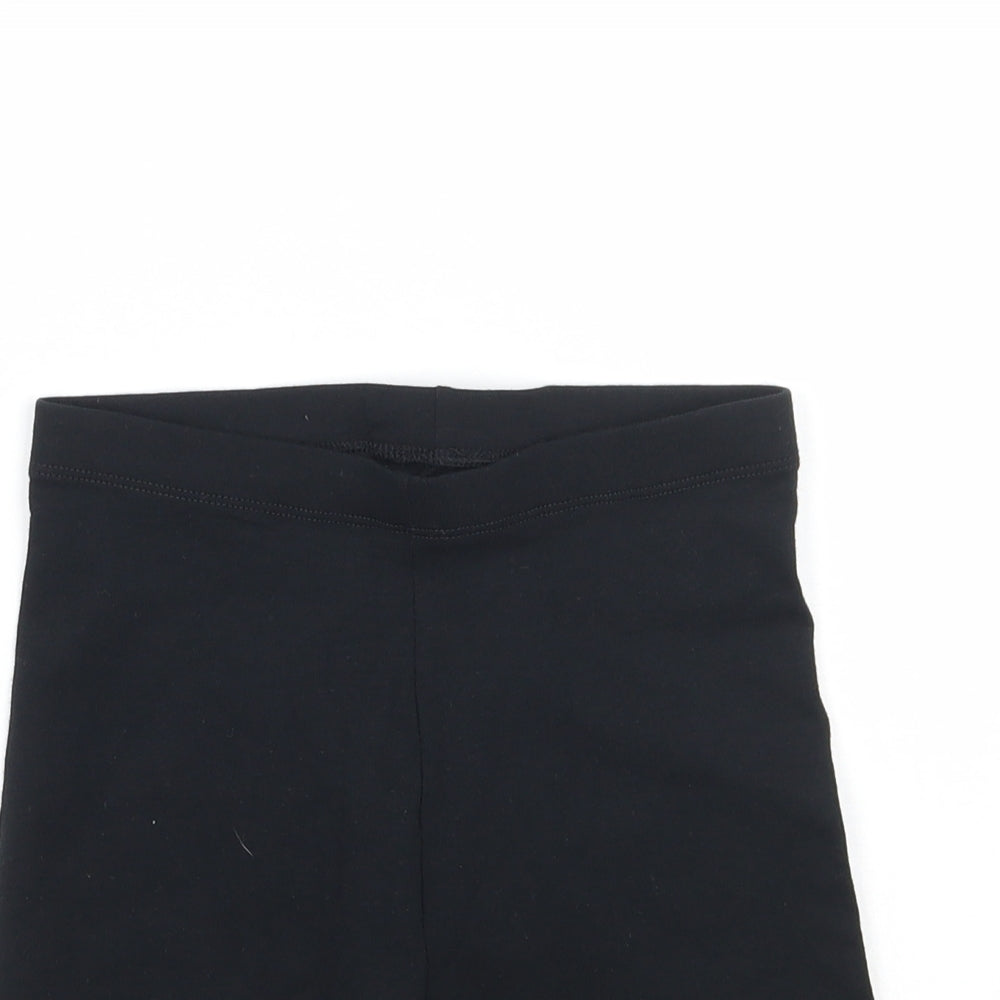 George Girls Black   Sweat Shorts Size 7-8 Years