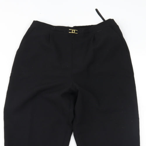 Classic Womens Black   Trousers  Size 10 L23 in
