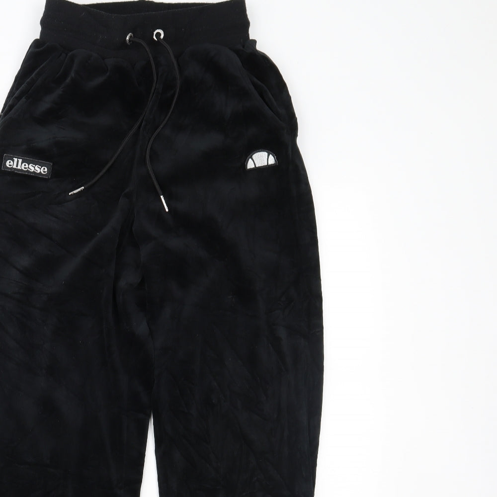 ellesse Womens Black   Sweatpants Trousers Size 10 L28 in