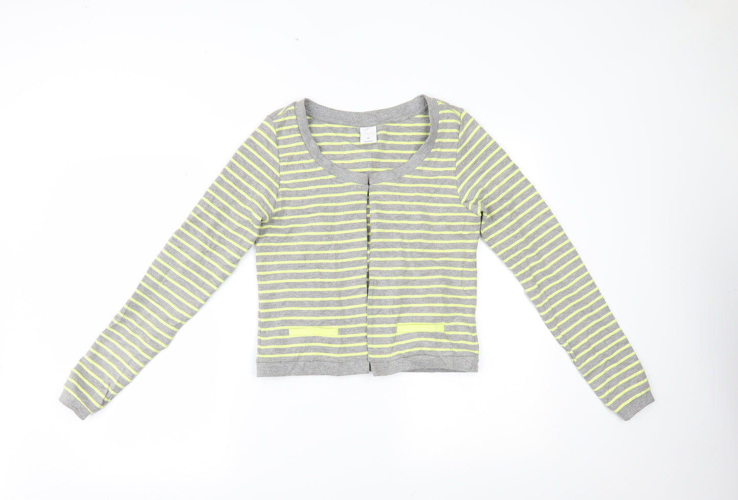 VERO MODA Womens Multicoloured Striped  Cardigan Jumper Size XS
