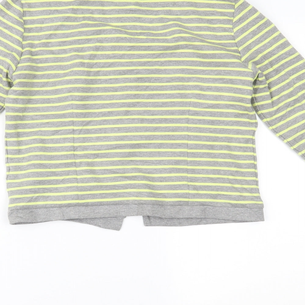VERO MODA Womens Multicoloured Striped  Cardigan Jumper Size XS