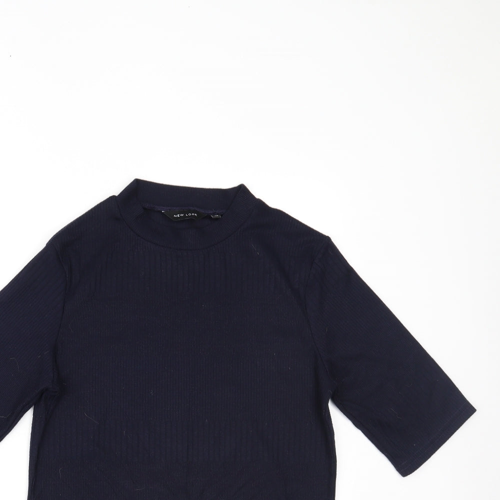 New Look Womens Blue   Basic Blouse Size 14