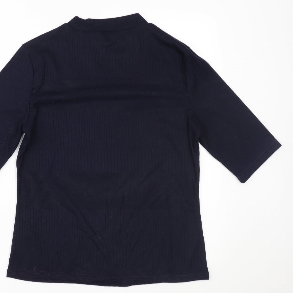 New Look Womens Blue   Basic Blouse Size 14
