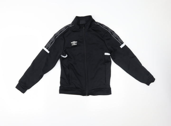Umbro Boys Black Jacket Size M