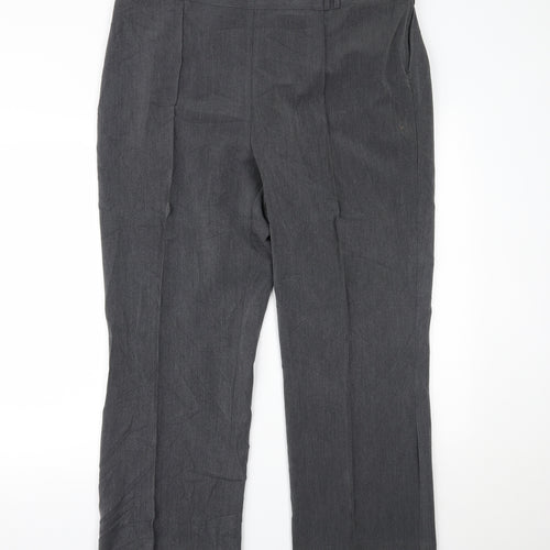 BM Womens Grey   Trousers  Size 22 L25 in