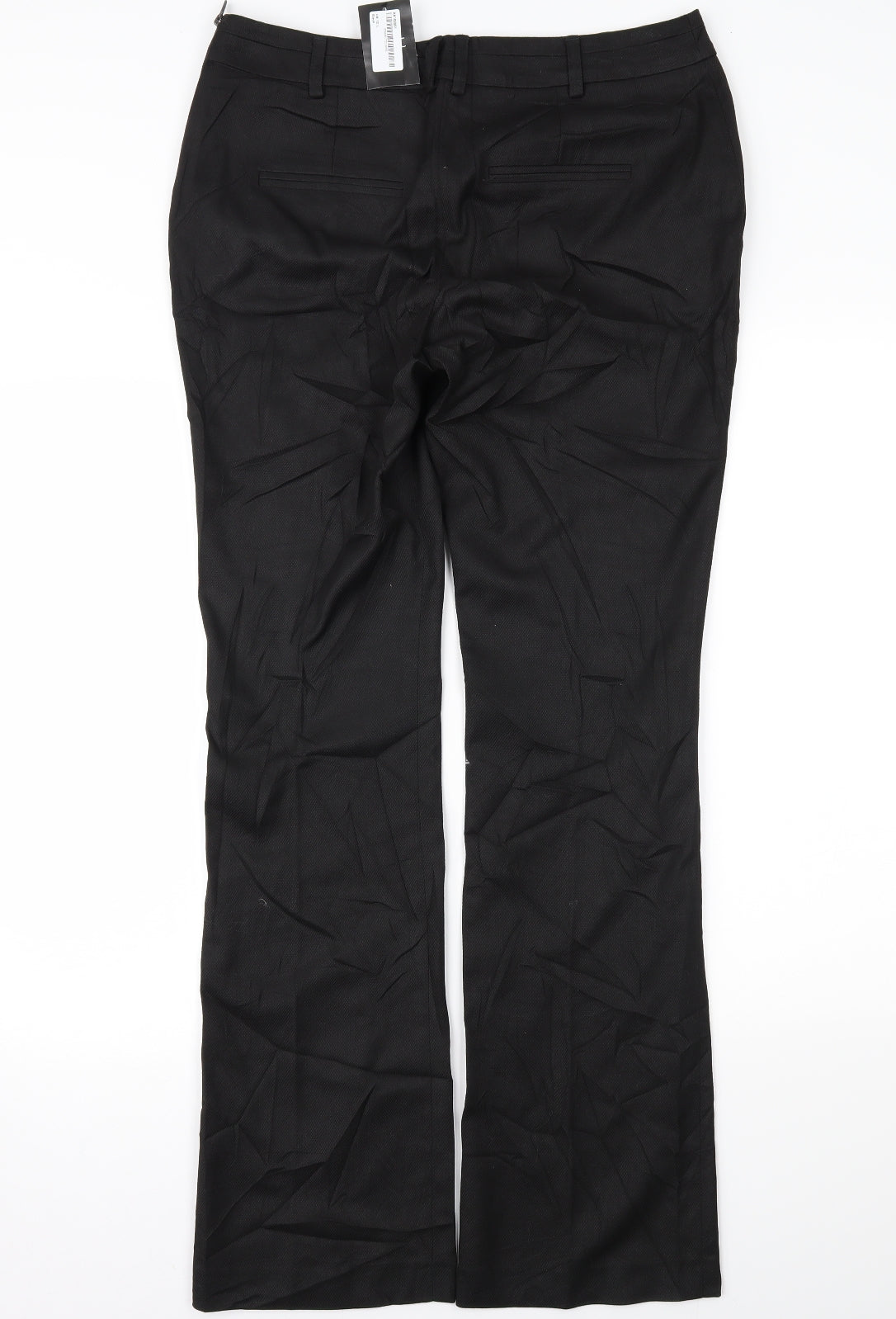 NEXT Womens Black   Trousers  Size 12 L30 in