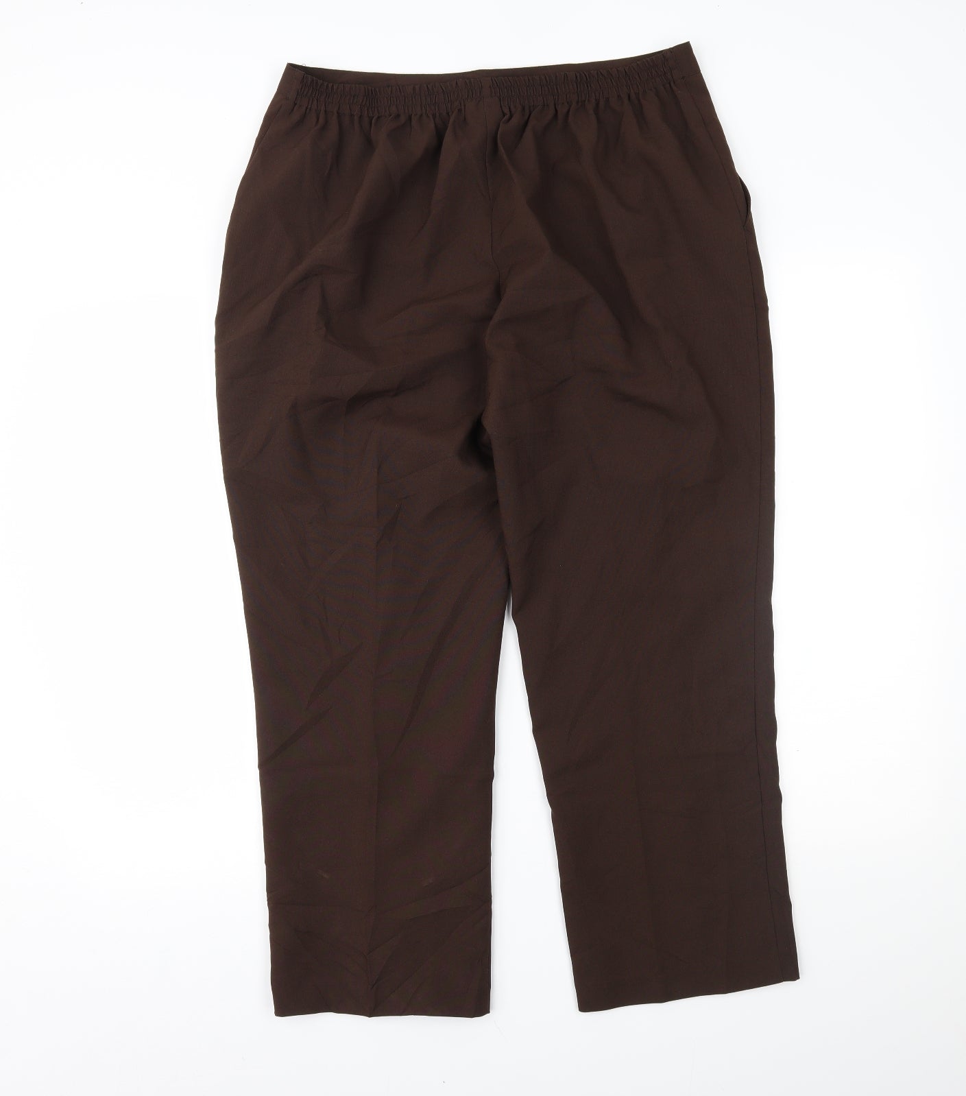 Damart Womens Brown   Trousers  Size 18 L23 in