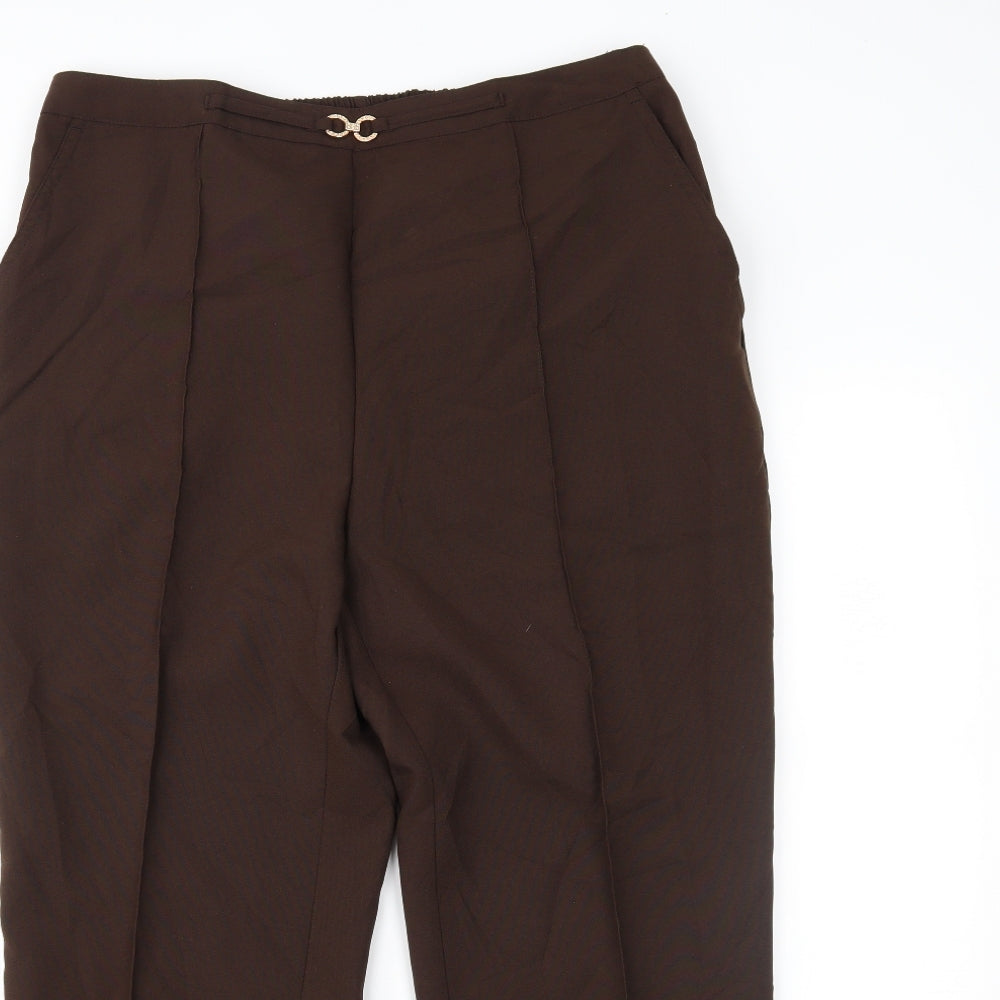 Damart Womens Brown   Trousers  Size 18 L23 in