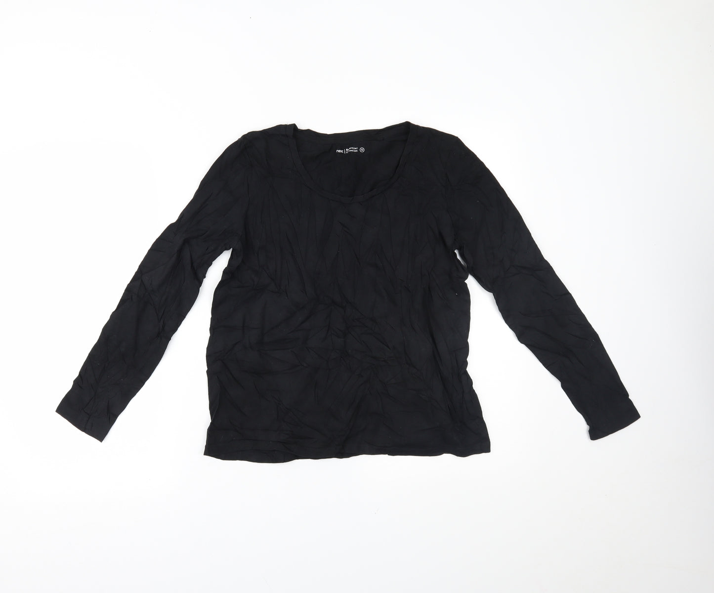 NEXT Womens Black   Basic T-Shirt Size 12