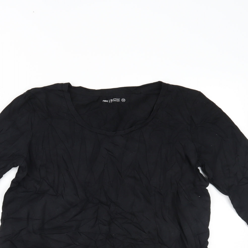 NEXT Womens Black   Basic T-Shirt Size 12