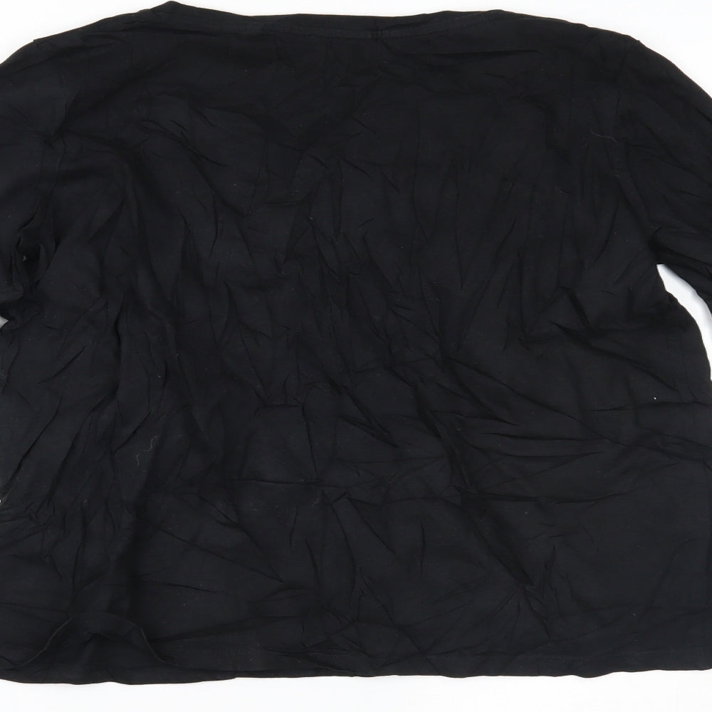 NEXT Womens Black   Basic T-Shirt Size 12