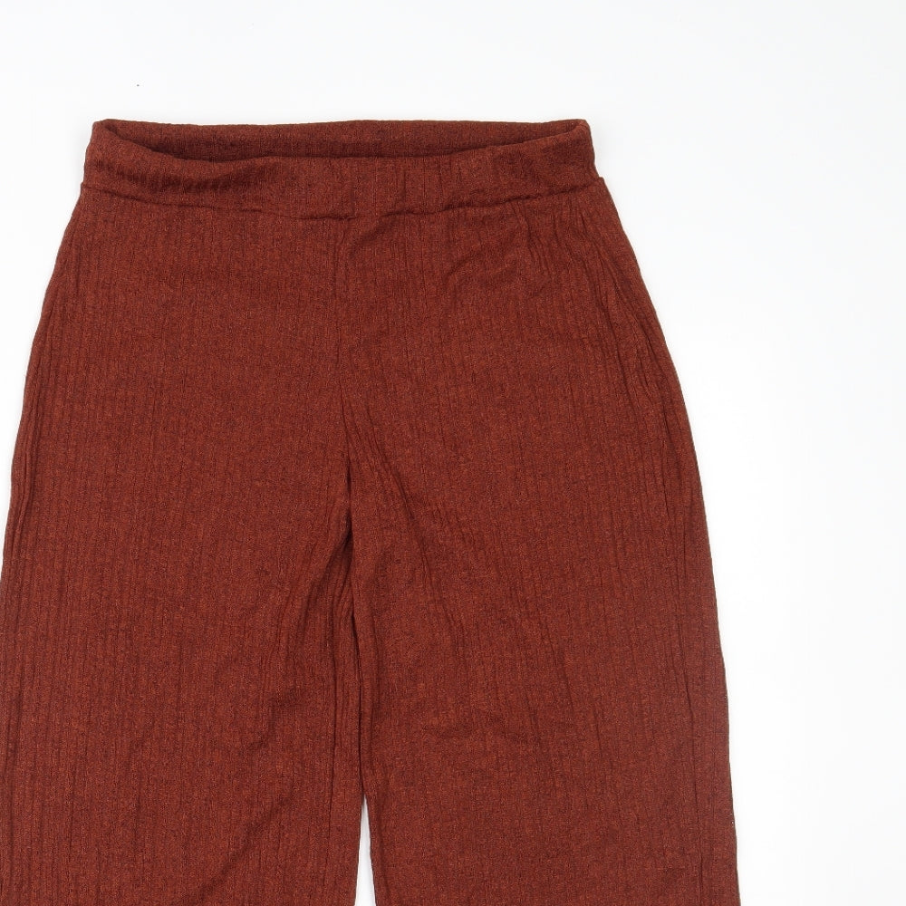 Zara Womens Orange   Trousers  Size M L21 in