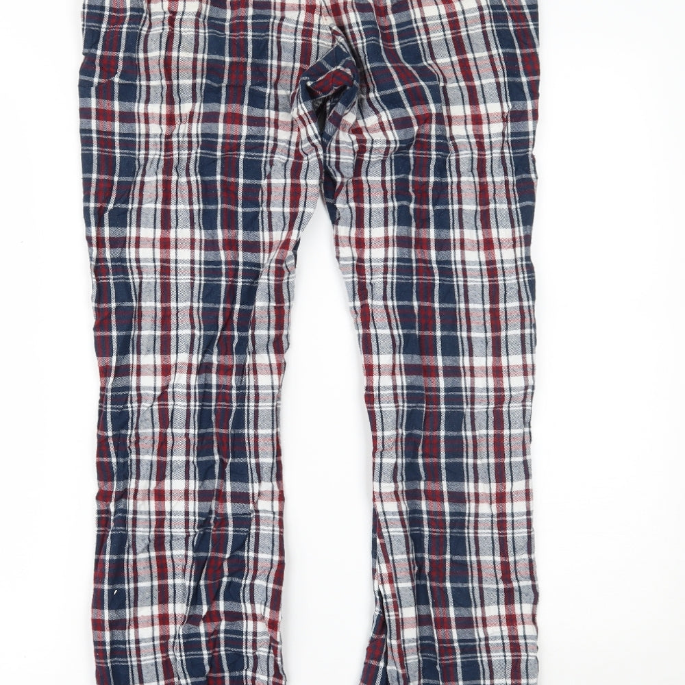 Crew Cothing Co. Womens Multicoloured Plaid   Pyjama Pants Size S