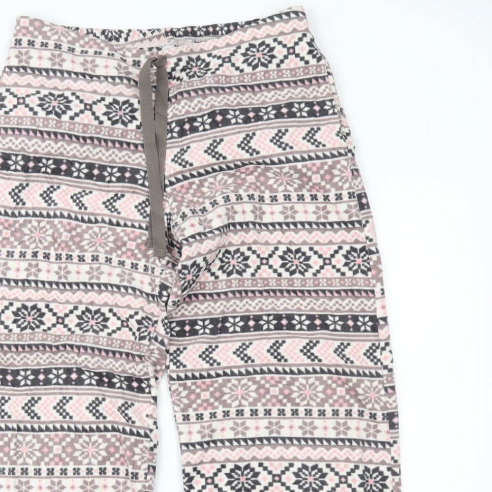 George Womens Multicoloured Fair Isle   Pyjama Pants Size 14