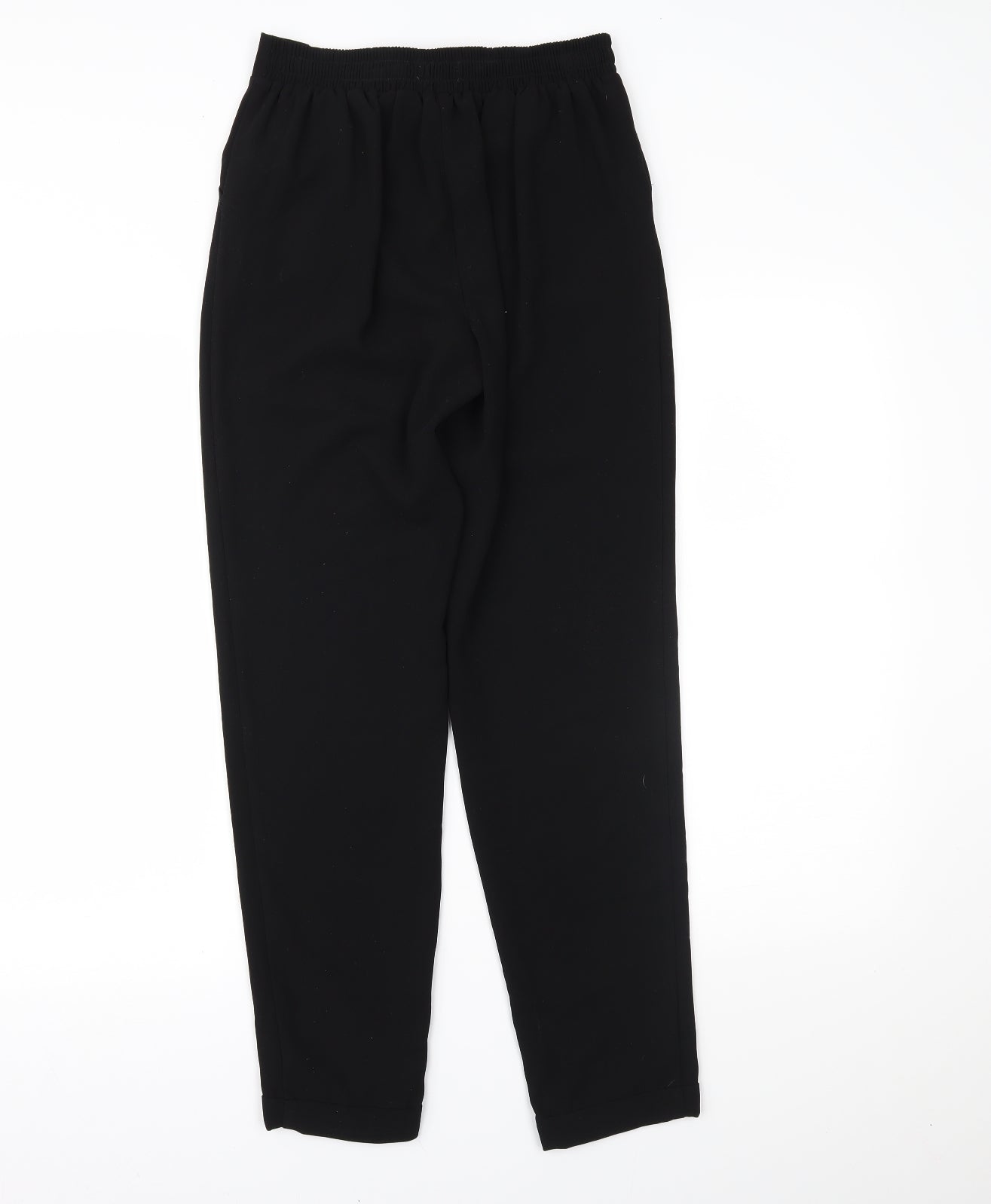 Primark Womens Black   Trousers  Size 8 L26 in