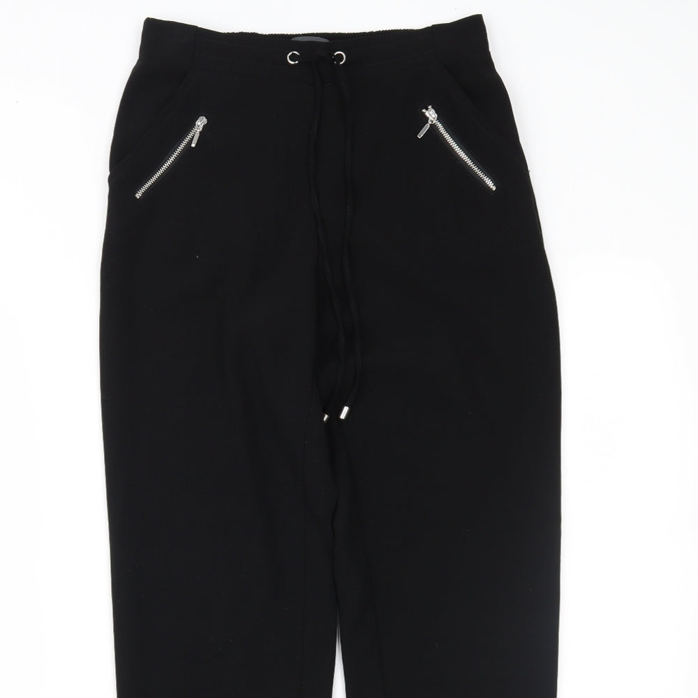 Primark Womens Black   Trousers  Size 8 L26 in
