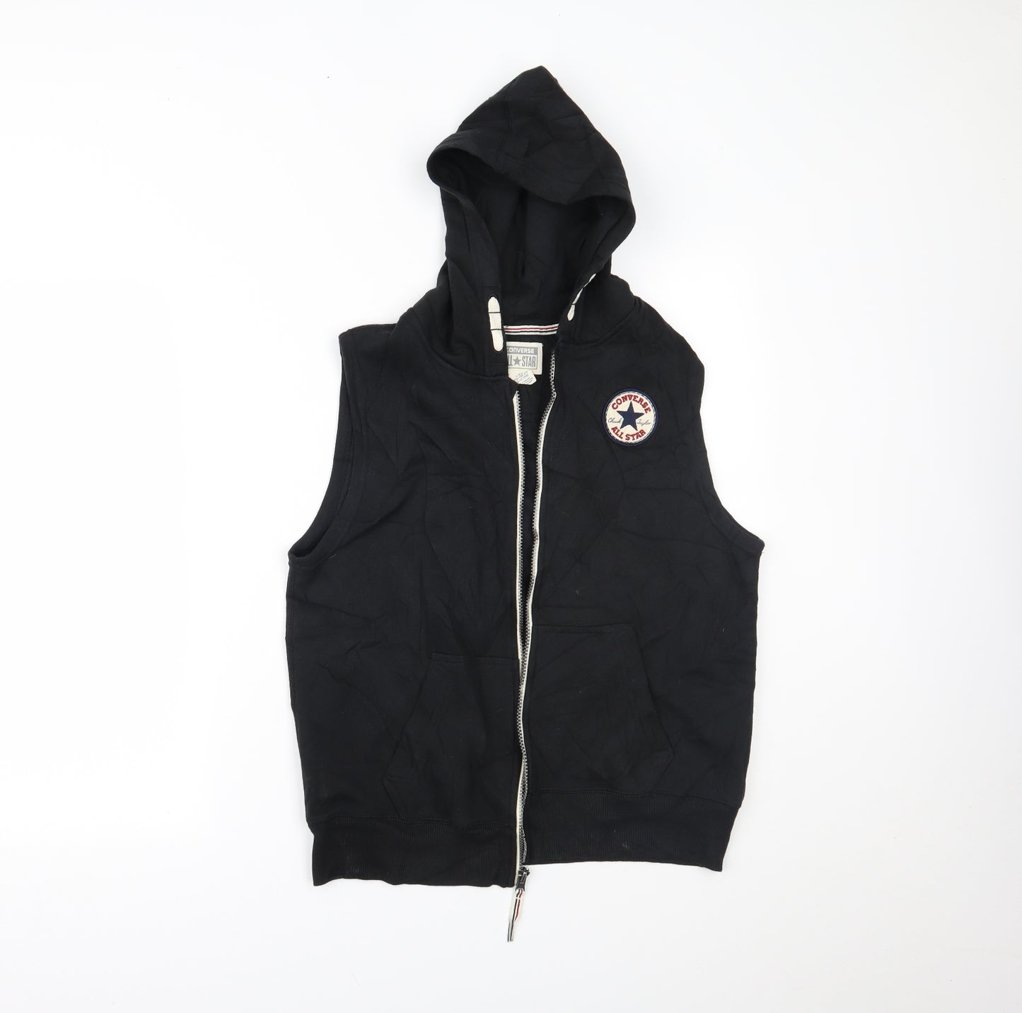 Converse Boys Black   Gilet Jacket Size 12-13 Years