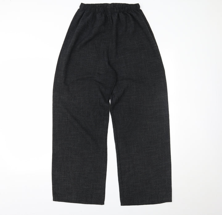 Saloos Womens Grey Trousers Size 14 L26 in