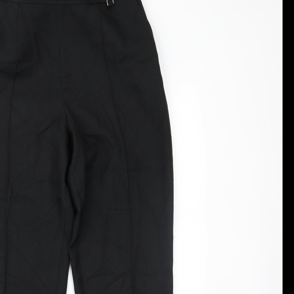Marks and Spencer Womens Black   Trousers  Size 12 L23 in