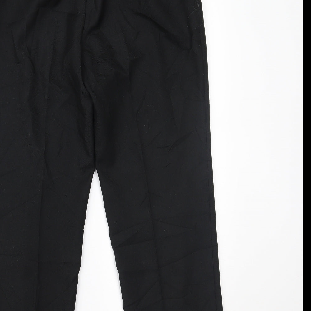 Marks and Spencer Womens Black   Trousers  Size 12 L23 in