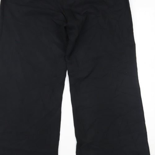 DUNNES Womens Black   Trousers  Size 12 L27 in