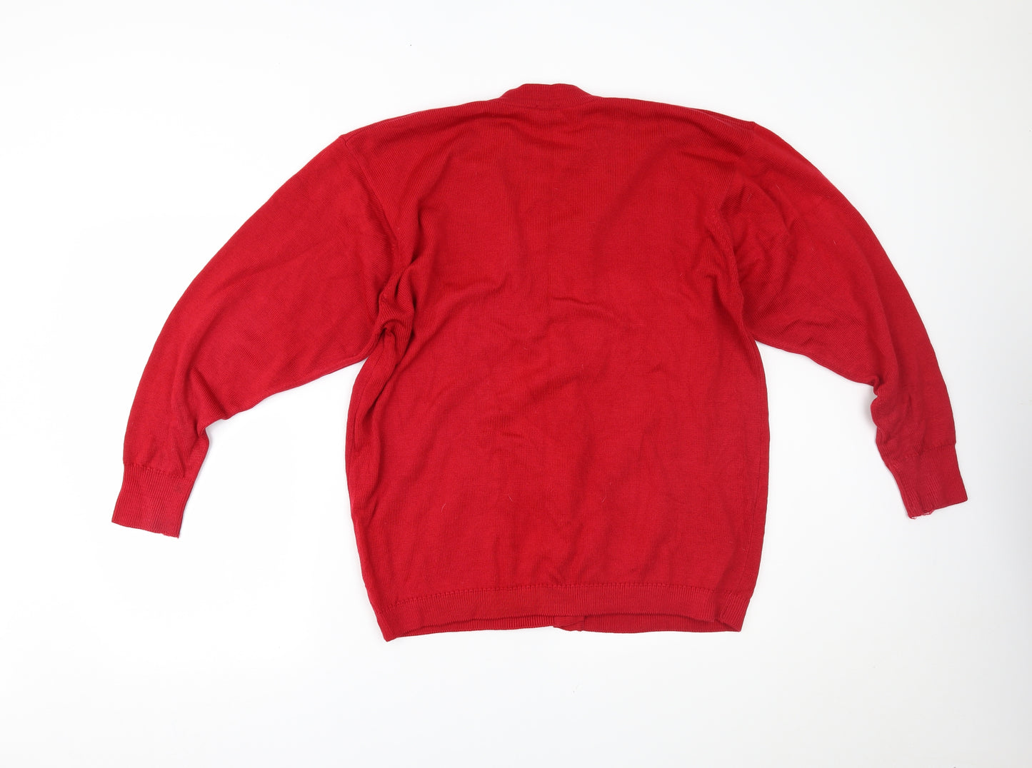 JONELLE Womens Red   Cardigan Jumper Size 14